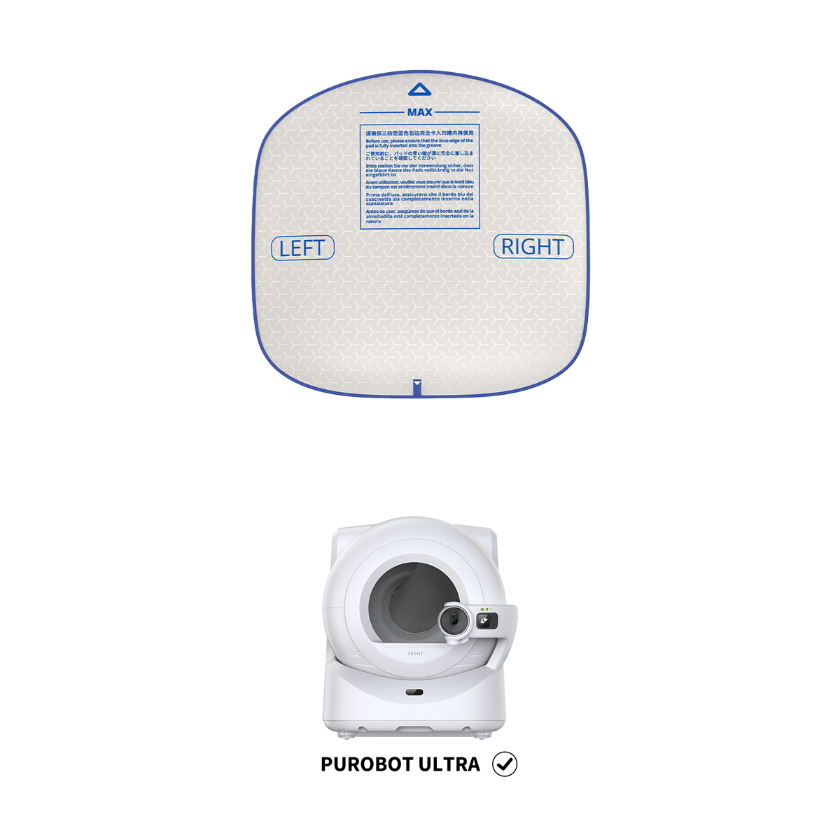 PETKIT High Performance kattenbakmat Ultra voor Purobot Ultra – afbeelding 1