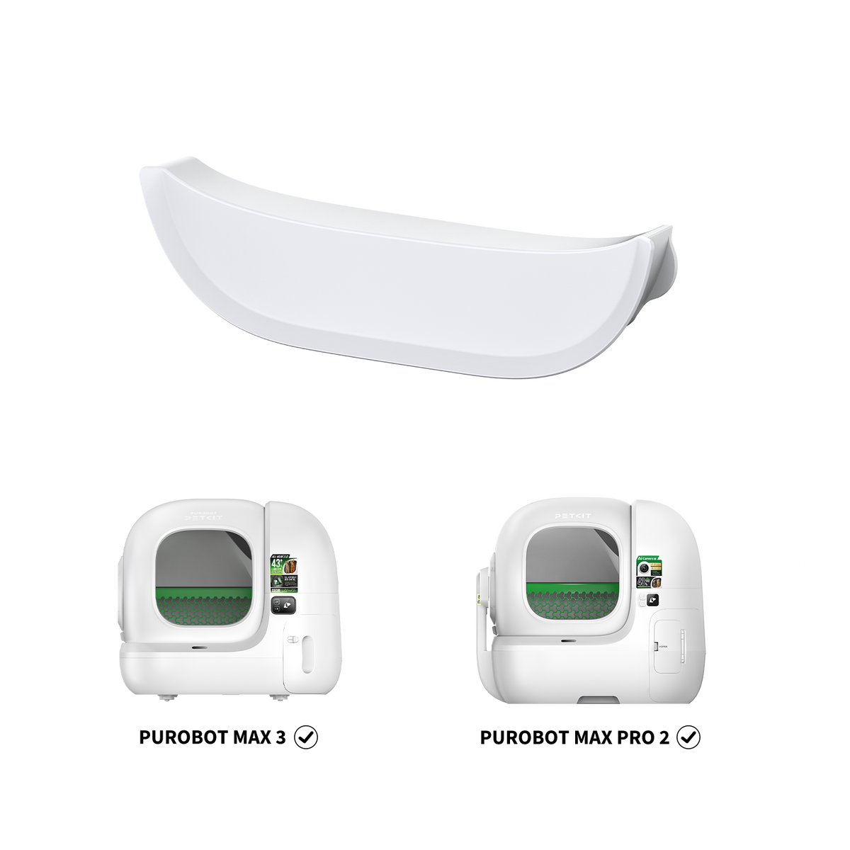 PETKIT Fence 2.0 verhoogde instap voor PUROBOT MAX PRO 2 – afbeelding 1
