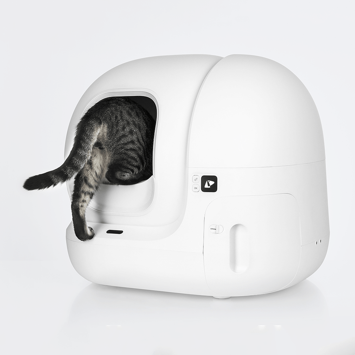 PETKIT PuraMax Fence verhoogde spatbescherming voor kattenbak – afbeelding 3