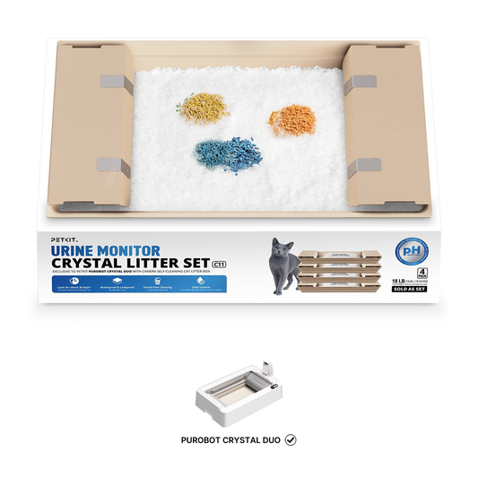 PETKIT Urine Monitor kristalkattenbakvulling voor Purobot Crystal Duo – afbeelding 1