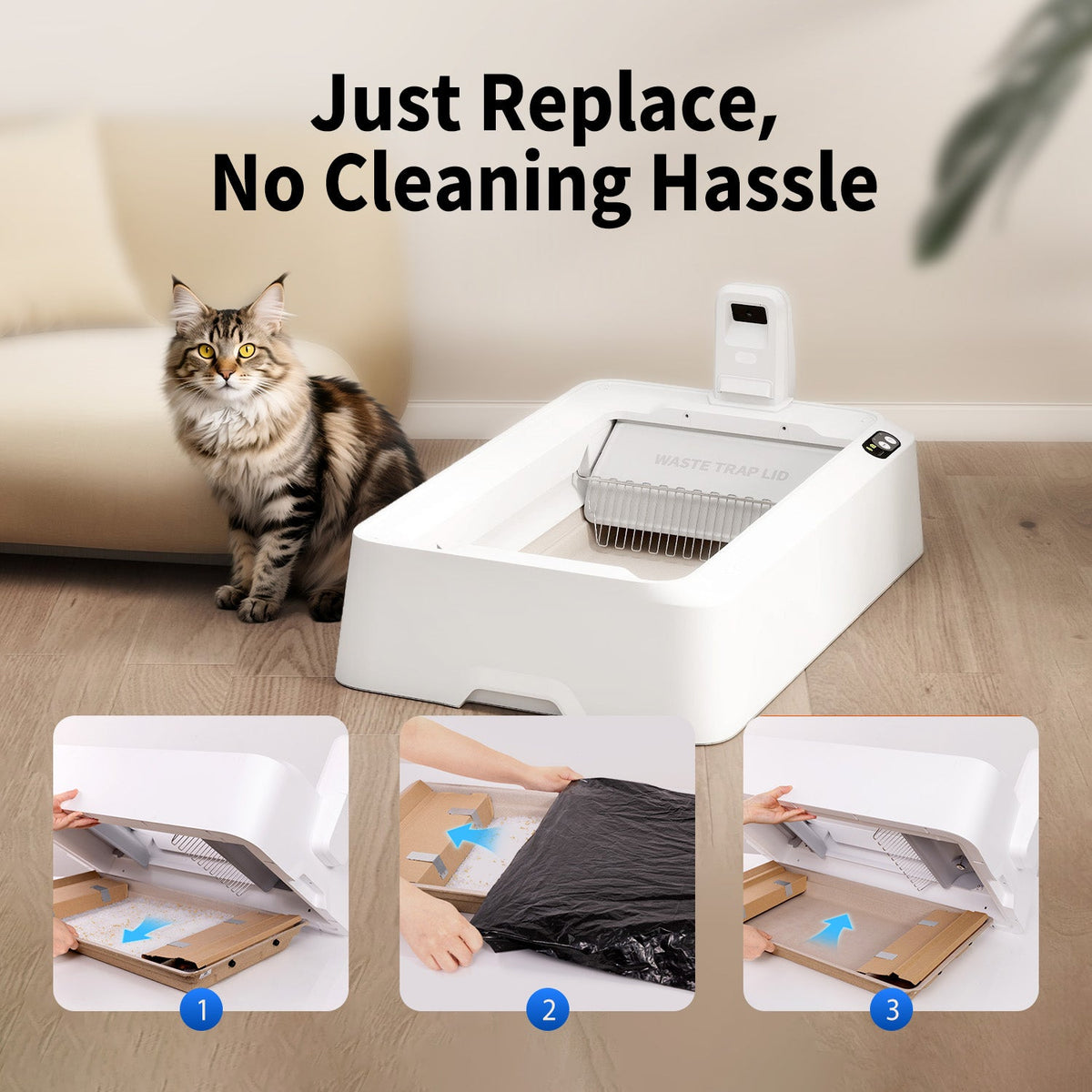 PETKIT Crystal Litter Set 4-pack voor Purobot Crystal Duo – afbeelding 4