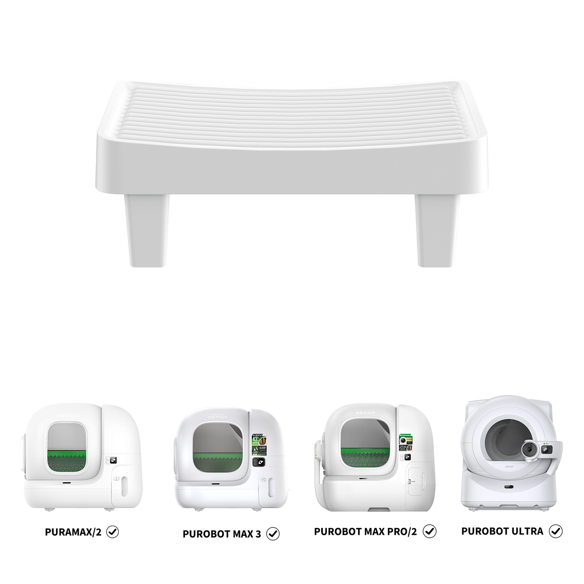 PETKIT Easy-Step Pedal opstap en strooiselvanger voor automatische kattenbak – afbeelding 1