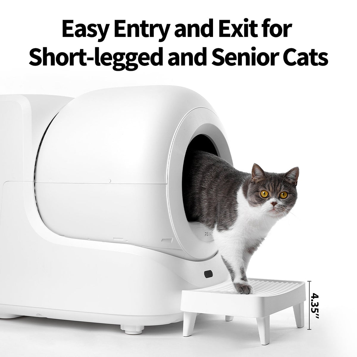 PETKIT Easy-Step Pedal opstap en strooiselvanger voor automatische kattenbak – afbeelding 2