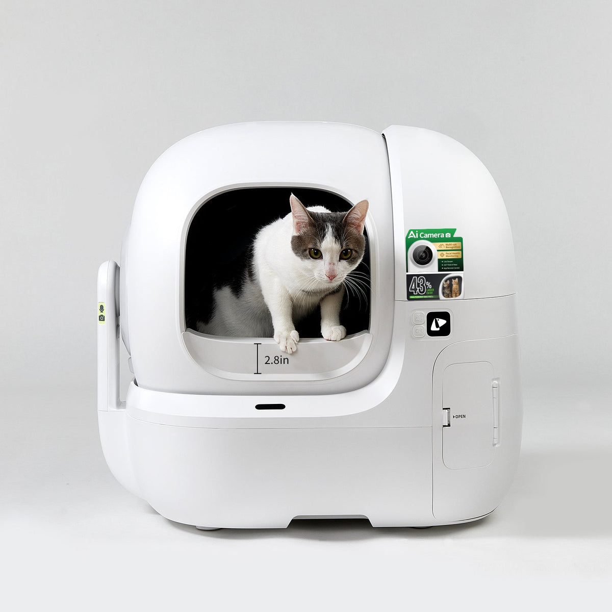 PETKIT Fence 2.0 verhoogde instap voor PUROBOT MAX PRO 2 – afbeelding 2