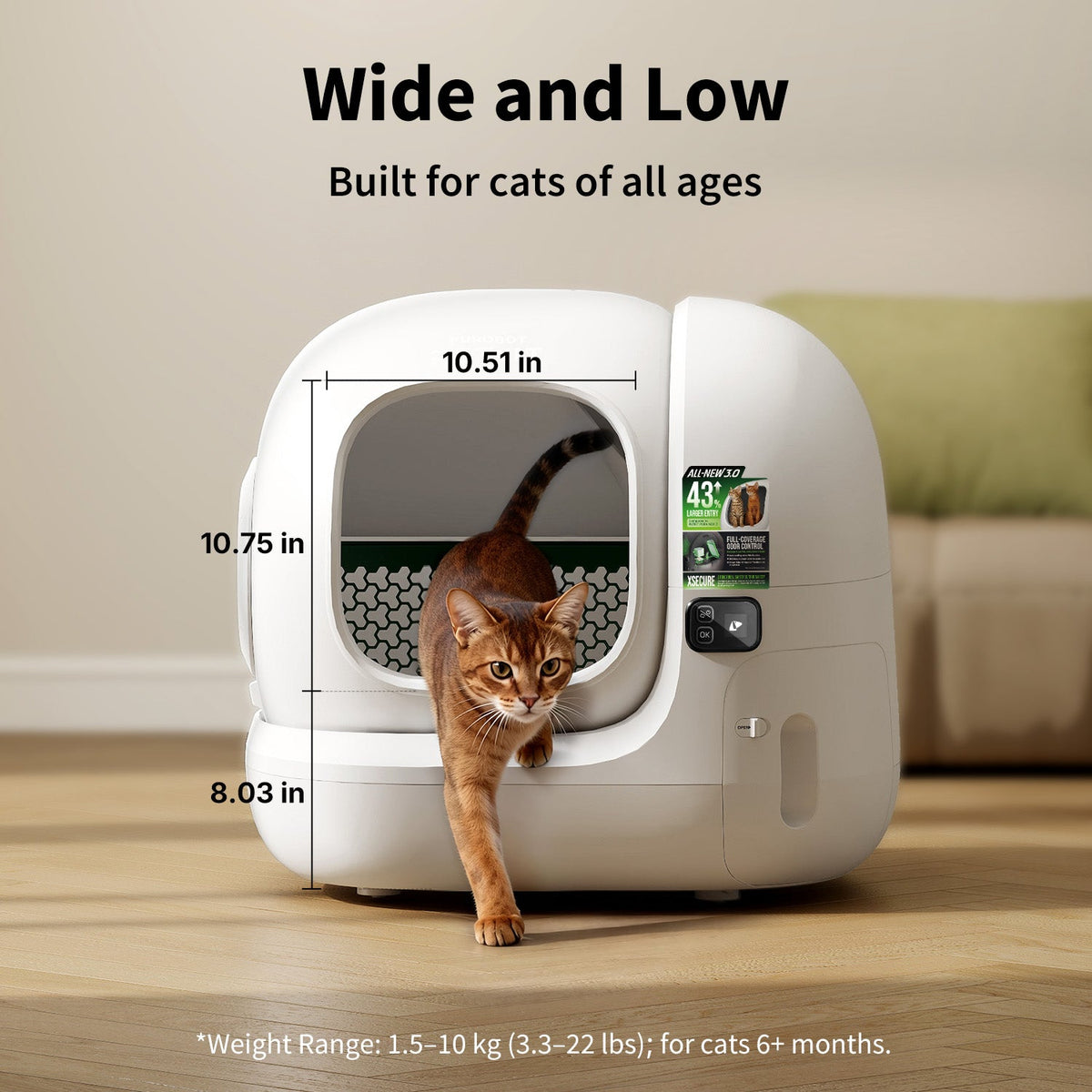 PETKIT Purobot Max 3 starterbundel automatische kattenbak – afbeelding 2