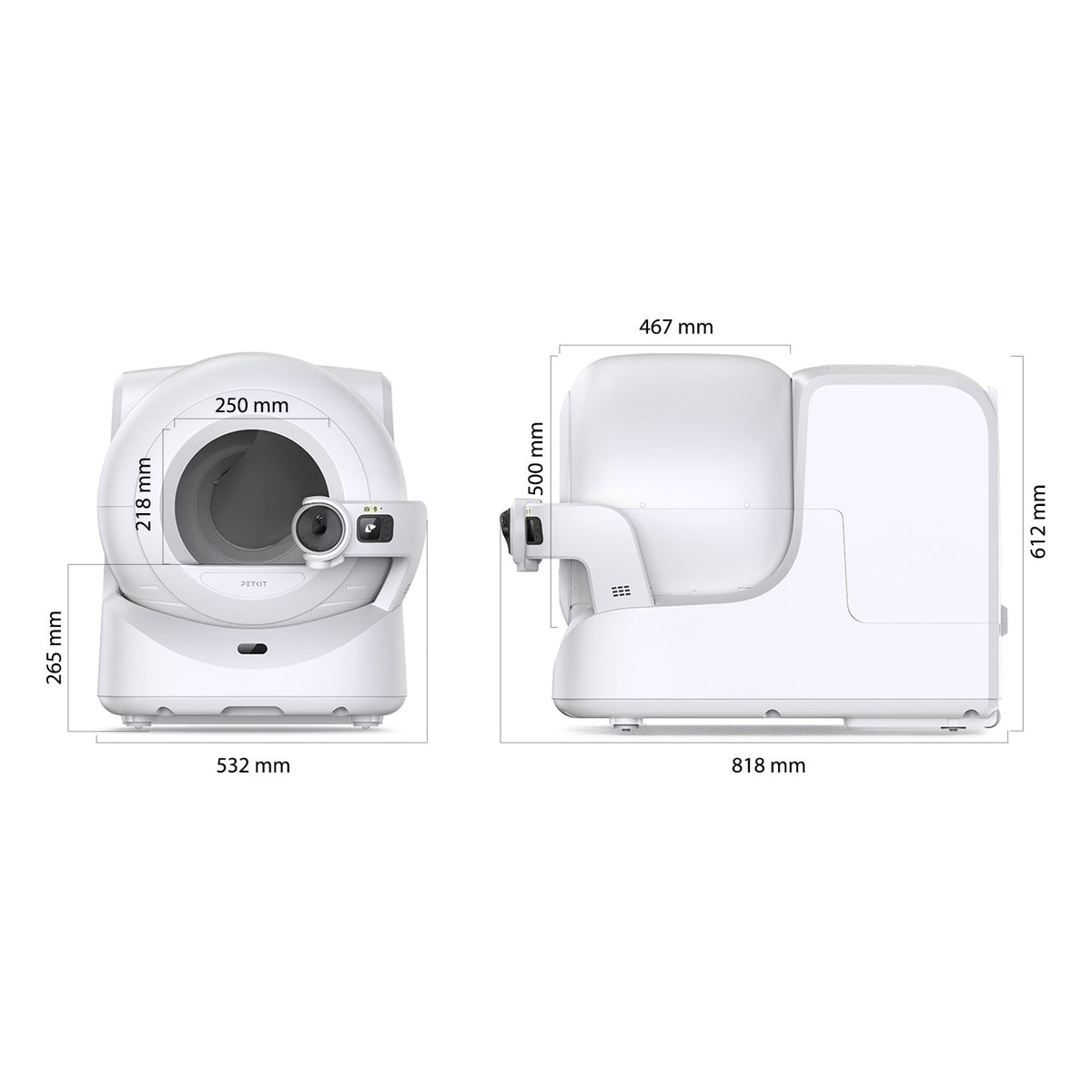 PETKIT Purobot Ultra automatische kattenbak met AI-camera en monitoring – afbeelding 14