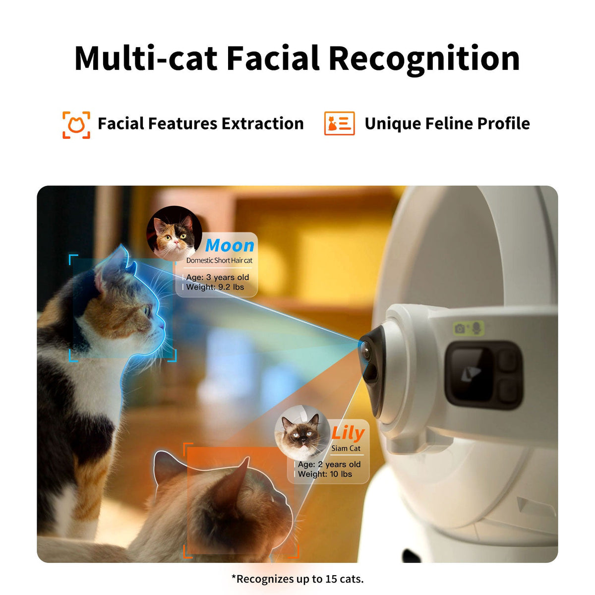 PETKIT Purobot Ultra automatische kattenbak met AI-camera en monitoring – afbeelding 4