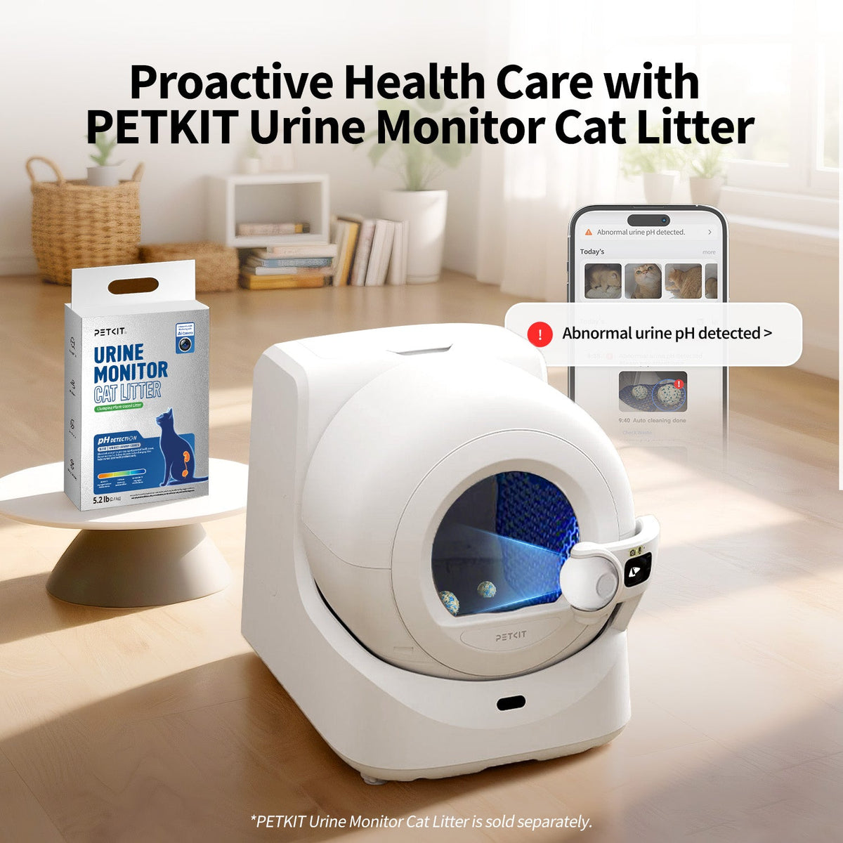PETKIT Purobot Ultra automatische kattenbak met AI-camera en monitoring – afbeelding 7