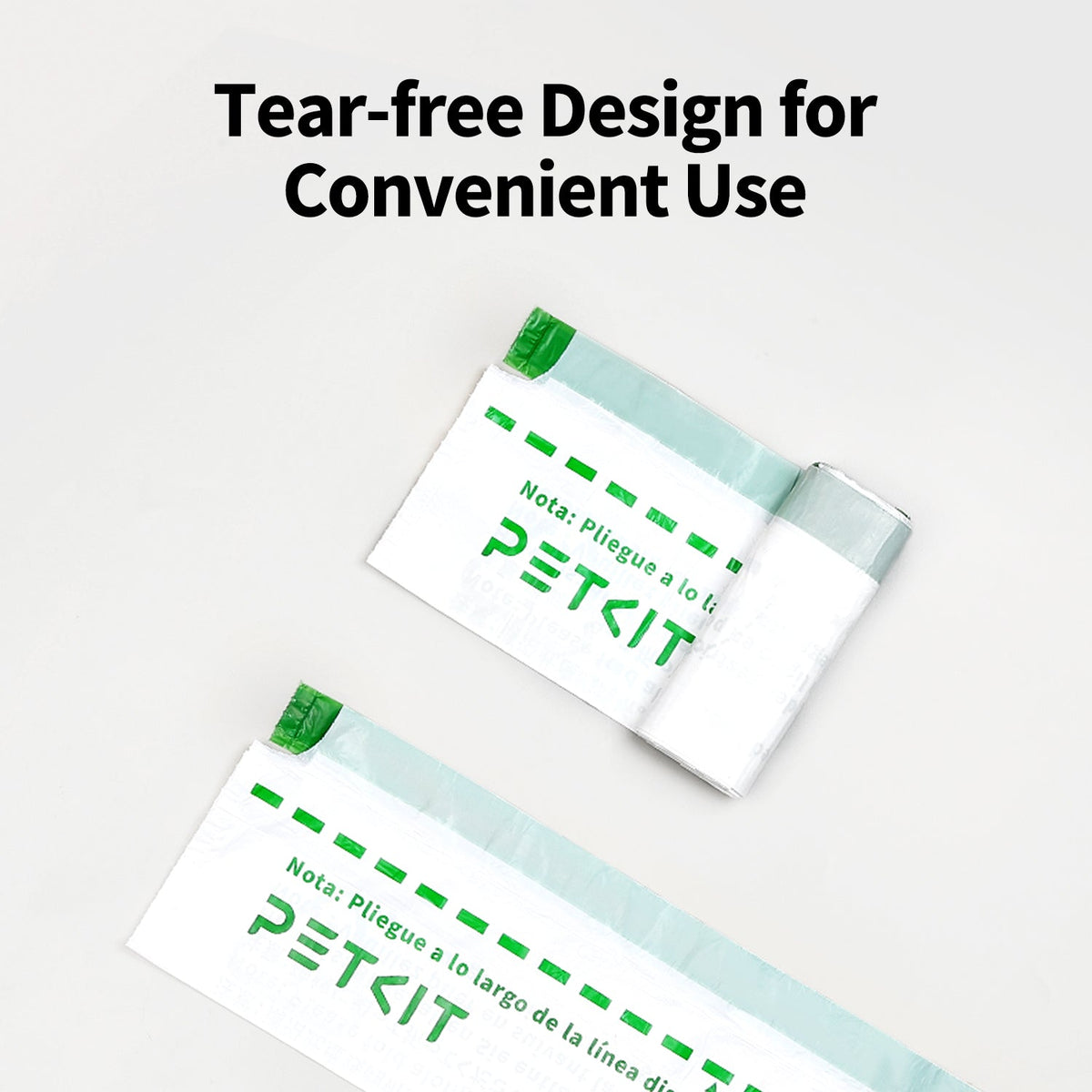 PETKIT afvalzakken voor automatische kattenbakken, 5 rollen – afbeelding 2